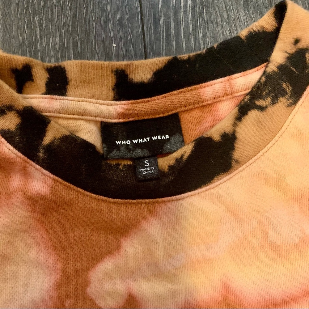 Custom Reverse Tie Dye Ringer Tee 100% Cotton - Picture 3 of 6